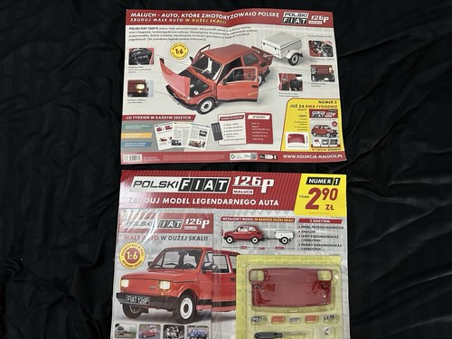 Fiat 126 scale 6 - fiat, hachette