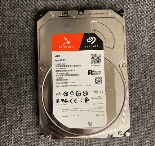 4tb seagate ironwolf nas - 4tb,