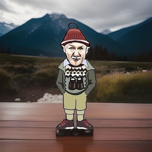 Tom weir lapel pin - tom, badge