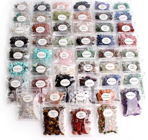 Natural gemstone crystals - crystals, 50