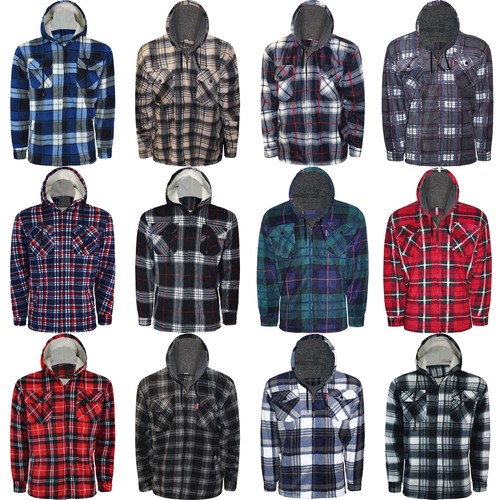 Mens lumberjack padded shirt - ,