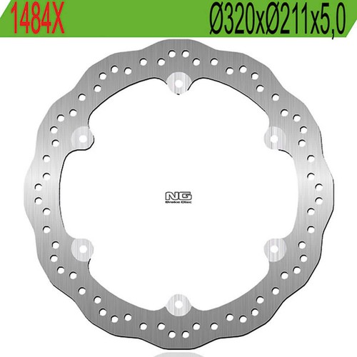 Fixed brake disc 1484x for - fixed,