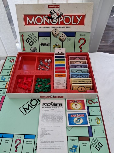 Waddingtons 1996 monopoly - waddingtons,