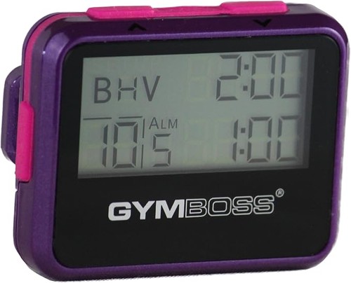 Gymboss interval timer - interval, and