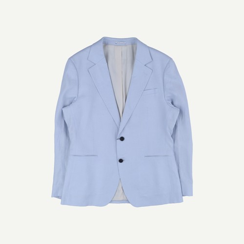 Reiss mens blue linen casual - reiss,