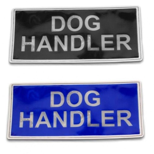 Dog handler badge large - handler,