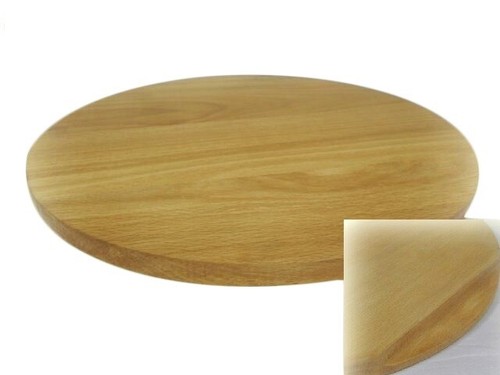 Round wooden serving - , chopping