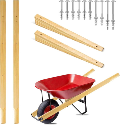 Wheelbarrow handles wooden - wheelbarrow, handles，wooden