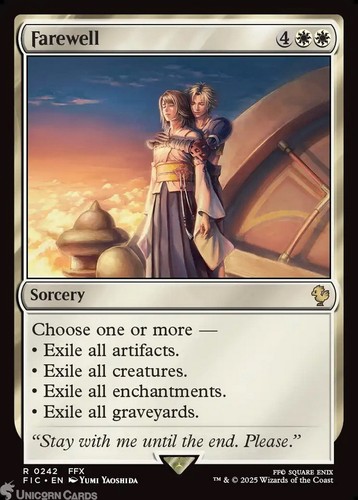 Farewell mint mtg card - :,