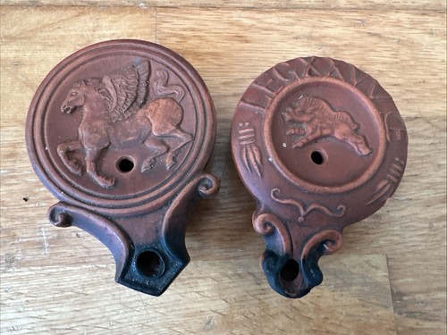 Pair roman style - style, terracotta