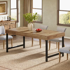 Farmhouse dining table 6 - farmhouse, 4-6
