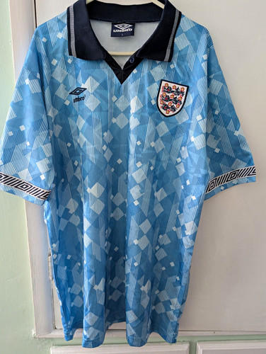 England 1990 away football - england,