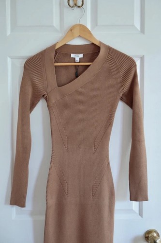 Reiss begie zeta - knitted, midi