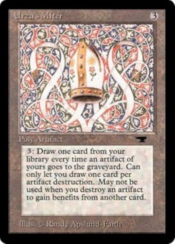 Mtg antiquities urza - mtg, miter