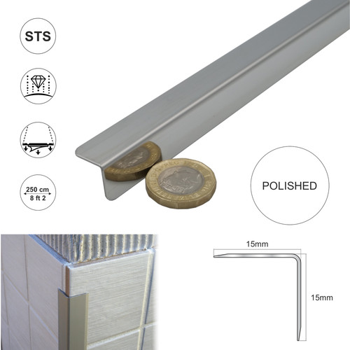 15x15 stainless steel - stainless,