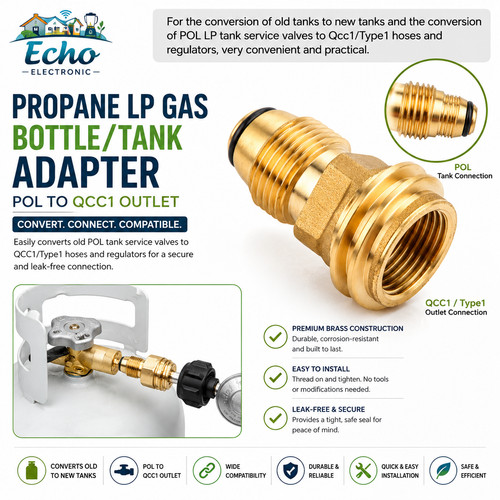 Converts propane gas - converts, lp
