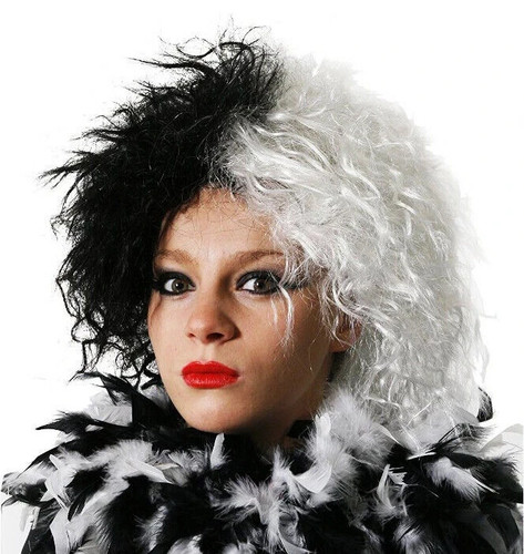 Cruella style black - cruella, white