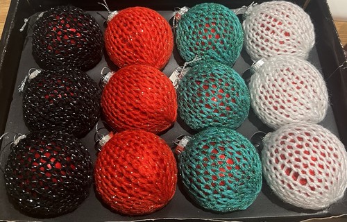 Glass knitted christmas - christmas, tree