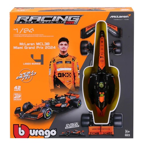 Bburago mclaren mcl38 2024 - bburago,