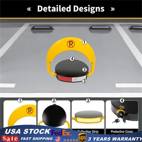 Automatic parking space lock - parking,