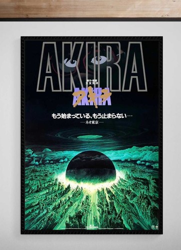Akira 1988 poster anime manga - akira,