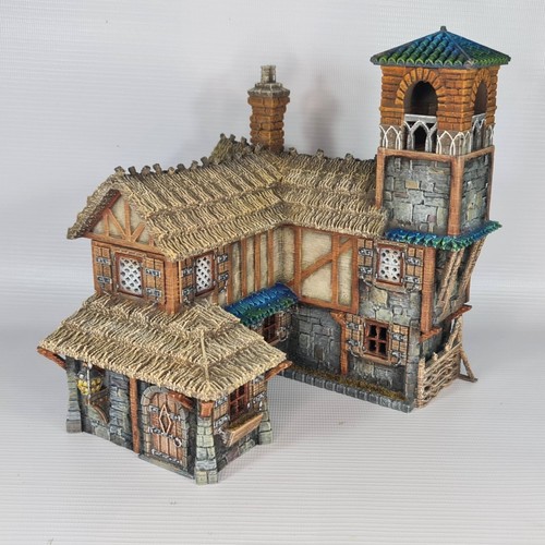 Medieval town bell tower - bell,