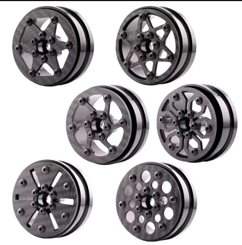 Carbon fibre beadlock - carbon,