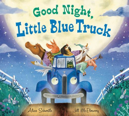 Good night little blue - night,, truck