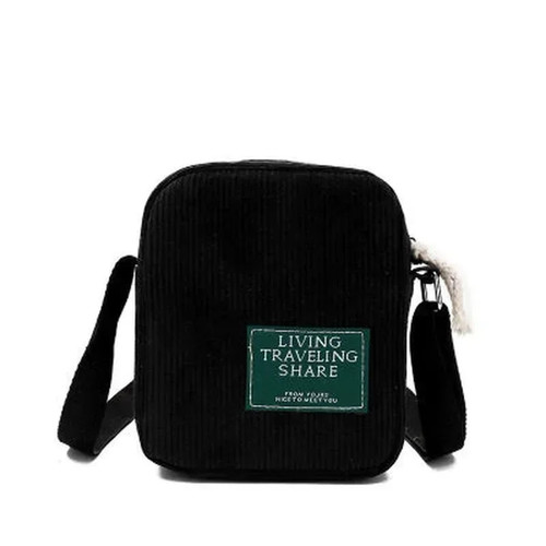 Corduroy crossbody bag women - corduroy,