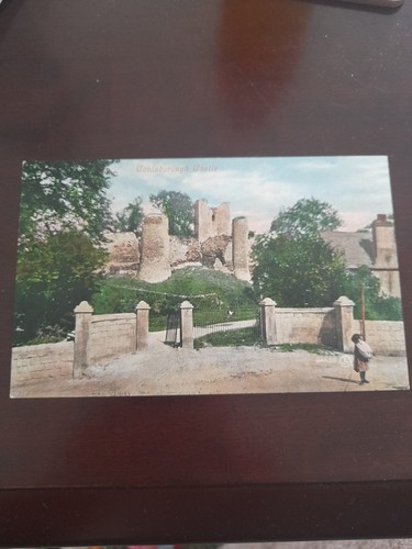 Old postcard conisborough - old,