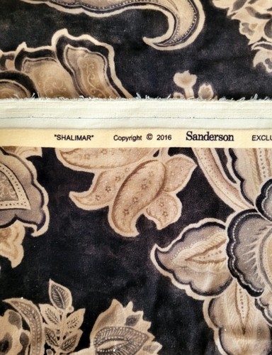 Sanderson curtain fabric - curtain,