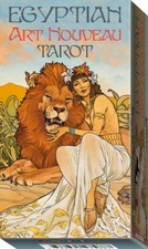 Egyptian art nouveau tarot - art,