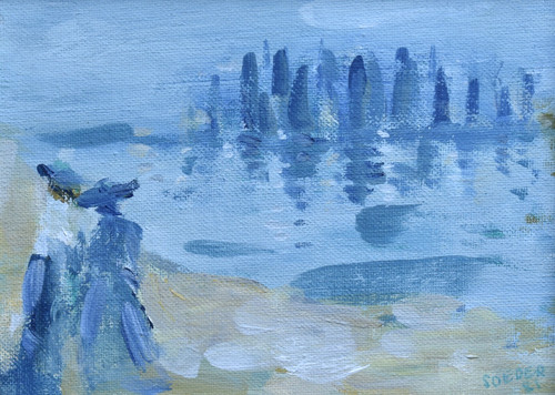Jane soeder original oil - soeder,
