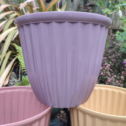 Decorative plant pots - pots, plastic