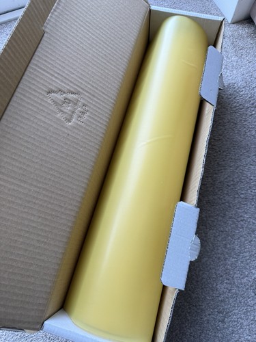 Plotter films yellow heat