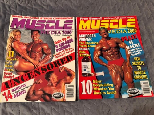 Muscle media 2000 lot - media,