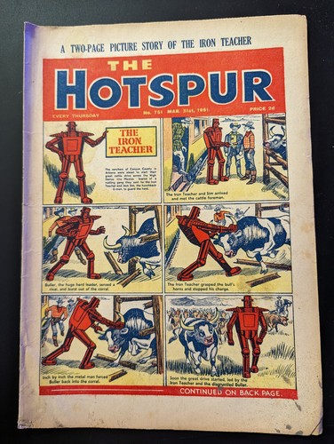 Hotspur comic 751 march - comic, no