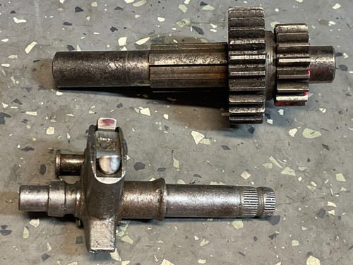 Triumph tiger cub gearbox - triumph,