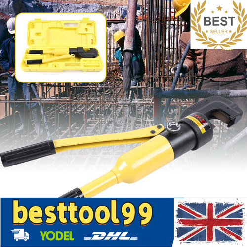 Ton hydraulic rebar cutter - 12,