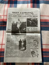 Four minute mile - minute,