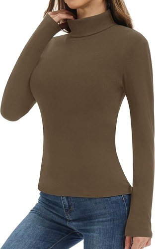 Thermal turtle neck tops for - thermal,