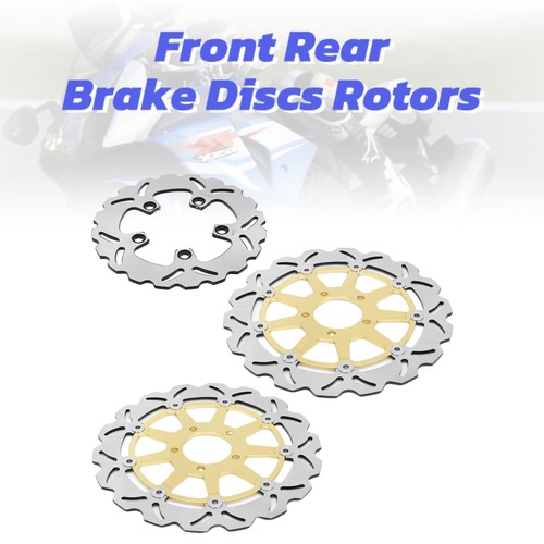 Front rear brake discs for - front,
