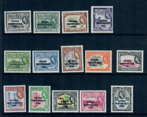 British guiana 1966 - british,