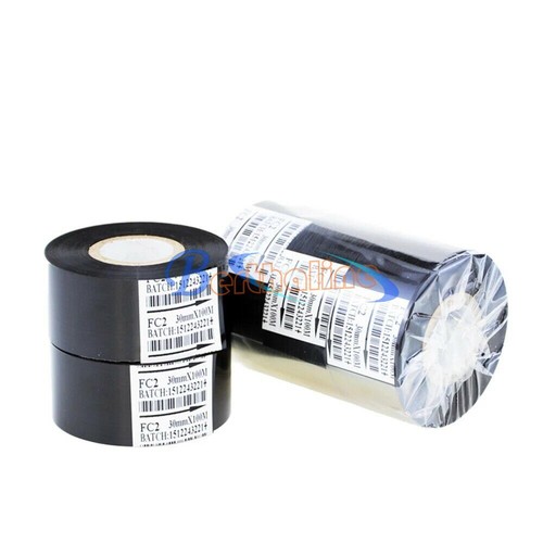 10pcs thermal ribbon 30mm 100m - thermal,