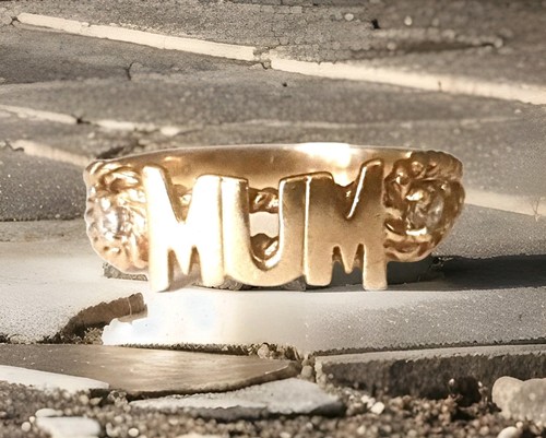 Vintage 9ct gold natural - gold,