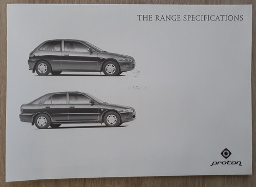 Proton range brochure - brochure, 1997