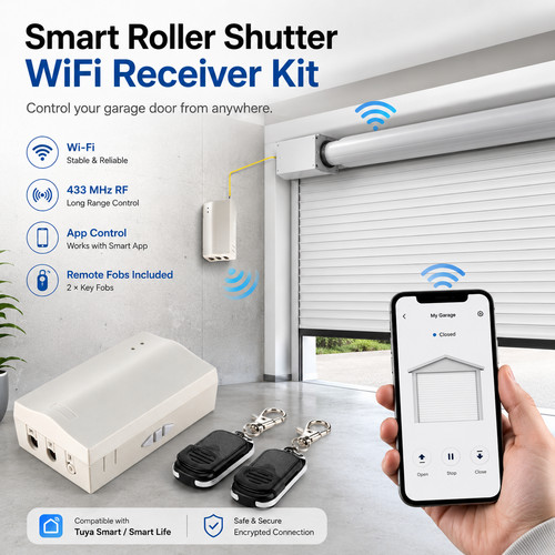 Wifi roller shutter receiver - wifi,