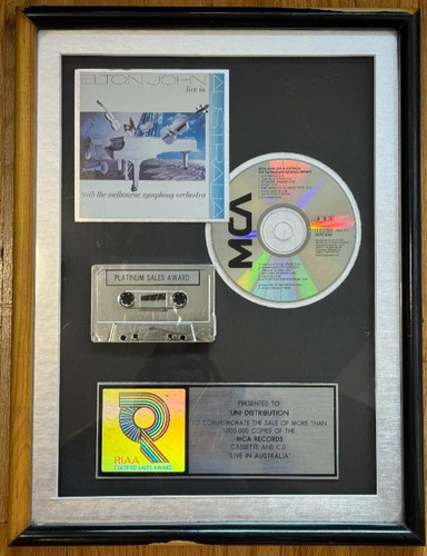 Elton john riaa platinum - platinum, sales
