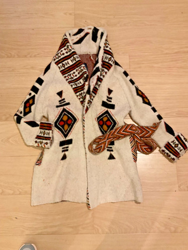 Zara aztec thick warm wrap - thick,