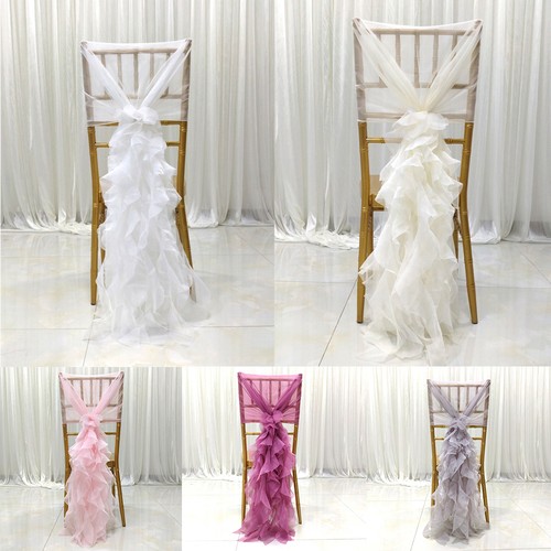 Chair sashes chiffon hoods - chair, sashes,